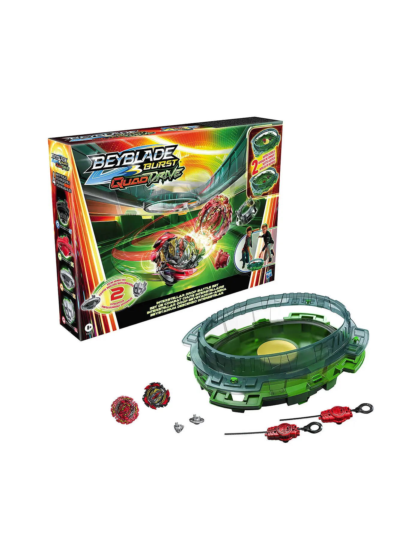 HASBRO | Beyblade Burst QuadDrive Interstellar Drop Battle Set | 